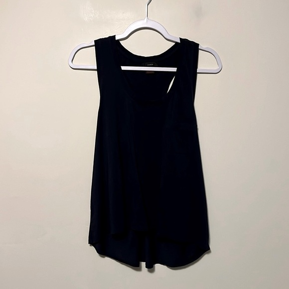 J.Crew women’s black loose fit sleeveless Tank top Size Small - Picture 1 of 3